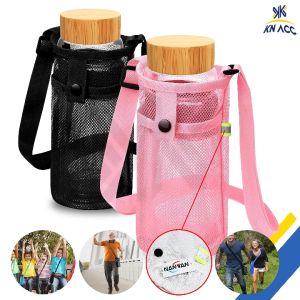 [KN ACC] NANVAN NVN-TS2 TAS SELEMPANG BOTOL MINUM DAN HP MODEL JARING / TAS BOTOL AIR TUMBLER SLING BAG