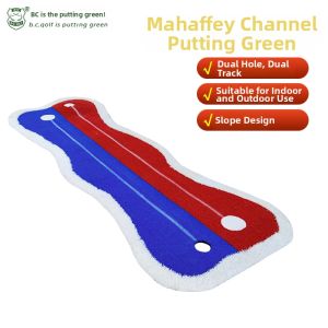 B·C·GOLF | Dual Green Double Hole Indoor and Outdoor Golf Putting Practice Tool