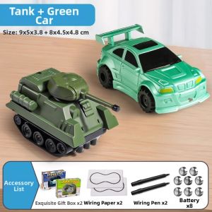 Track Following Drawing Induction Car Toy
