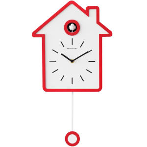 Hot Sale Fashion Cuckoo Chime Wall Clock Home Living Room Simple Modern Minimalist Atmosphere Creative Quartz Clock 47.5x26.5cm