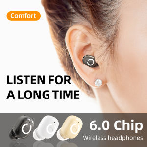 Wireless Headphones Bluetooth Earphones With Mic Headset Single Ear Waterproof Earbuds for Left and Right Ear Wear Ear-Mounted