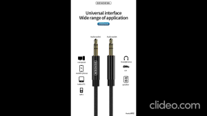 SENDEM A01 A02-3.5mm plug to 3.5mm plug AUX cable 1 meter/ 2 meter male to male