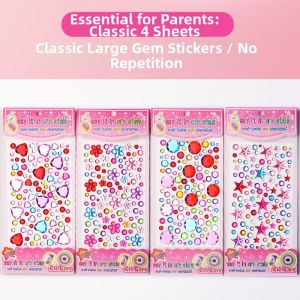 MANDAIYANGGUANG | DIY Cartoon Crystal Gem Stickers for Children
