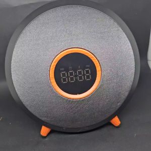 Speaker Bluetooth TWS 2405 Lampu RGB dilengkapi Alarm & Jam digital