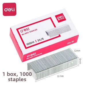 deli | Mini Student Use Multifunctional Easy-force High Aesthetic Stapler