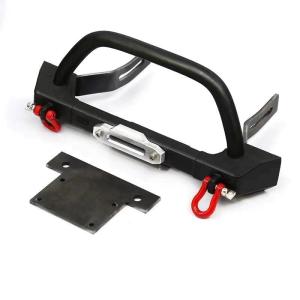 Rc Car Metal Front Bumper For 1/10 Rc Crawler Axial Scx10 II 90046 Traxxas Trx4 Defender Upgrade Parts Accessories