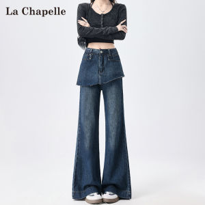 La Chapelle | Quần Jeans Xòe Giả Tầng Cao