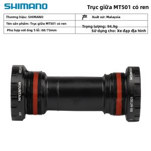 SHIMANO | Bộ Đùi Trục Trống Một Mảnh 9-27 Tốc Độ