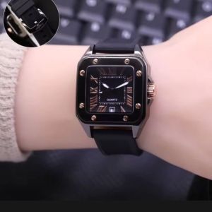 Jam Tangan Wanita Tali Rubber Jam Tangan Tanggal Aktif