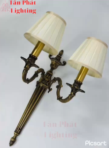 Đèn treo tường vintage cổ điển gắn tường phòng ngủ cầu thang VDC06 Tân Phát