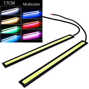 Talao COB Car Interior LED White Blue Light Tube Car Accessories Light Emergency Flash Warning Lamp 12V