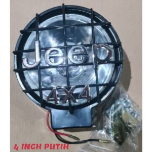 FOG LAMP LAMPU KABUT LAMPU TEMBAK SUPER 4x4 4 INCH & 6 INCH PUTIH KUNING PELANGI