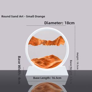 GUANGMANZHI | Dynamic 3D Flowing Sand Art Decor Item Large