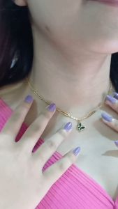 Kalung Kupu-Kupu Cantik Manis Perhiasan Wanita Imut Terbaru