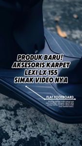 Karpet Motor Yamaha Lexi 125 LX 155 Panel Alas step pijakan kaki pengendara