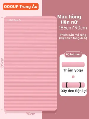 O:OOUP | Thảm Yoga Chống Sốc Im Lặng Chống Trượt Rộng Dày