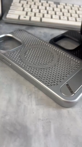 Case Magsafe Magnetic iPhone 13 11 15 14 12 16 17 Pro Max Casing Braket Stand Cooling Full Protection Shockproof Elegan Premium