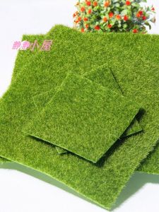 Phụ Kiện Sân Cỏ Nhựa Mô Phỏng Cho Nhà Búp Bê Miniature Scenery Thiết Kế Đồ Chơi Trẻ Em Đồ Trang Trí Sân Vườn Bằng Nhựa