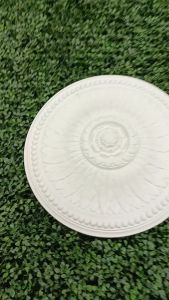 R347 FLORAL CEILING ROSES STYLE | CEILING LIGHT ACCESSORIES | CEILING ROSE | MATERIAL PU | CEILING DECOR