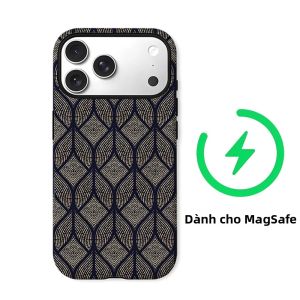 Ốp Điện Thoại iPhone Họa Tiết Hình Thoi Cổ Điển - Chống Sốc Hai Lớp Chống Xước Chất Liệu PC Mềm + TPU Dành Cho Các Dòng Máy Từ 11 Đến Pro Max