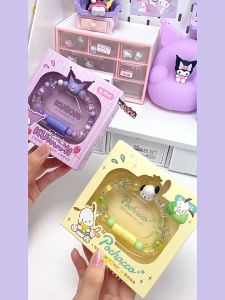 【Kabel Data & Gelang】 Iphone Tipe-c Ponsel Sanrio Kuromi Pochacco Kabel Pengisian Gelang Pasangan Manik-Manik Warna-Warni Portabel Gaya Girly Kabel USB Untuk Iphone Tipe-c Ponsel