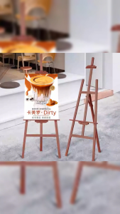 【READY STOCK】1.5m /1.7m Art Easels Wooden Tripod Stand for Craft Painting Drawing Wedding Display Solid Pine Wood