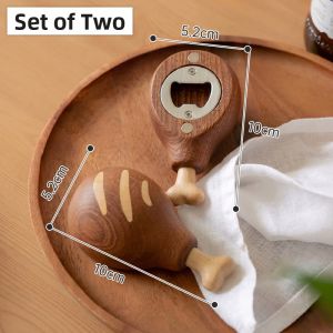ZHUSHANXIA | Magnetic Multifunctional Chicken Leg Bottle Opener