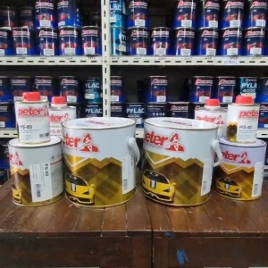 Peter สีรองพื้น เทา/เขียว 2K PETER 4:1 มี2ขนาด