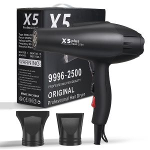Resuxi | Máy Sấy Tóc Điện Anion Công Suất Cao RESUXI 2500W Sấy Nhanh Chất Lượng Salon Kèm Đầu Tập Trung Dùng Được Tại Nhà Dụng Cụ Tạo Kiểu Tóc Cho Nữ Điện Áp Kép