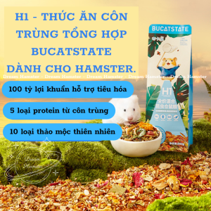 Thức ăn H1 Bucatstate côn trùng tổng hợp cho hamster