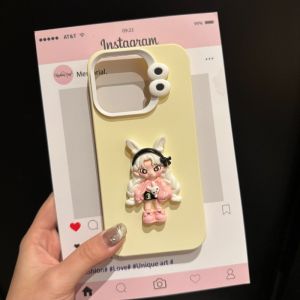 💗เคสมือถือแบบนิ่มสำหรับ Iphone 15 16 Pro Maxเคสโทรศัพท์มีเชือกแขวนรูปกระต่ายน่ารักสำหรับ IPhone 14 12 11 15 Pro Max เคสโทรศัพท์ Iphone 14 13 11 15 Pro Max