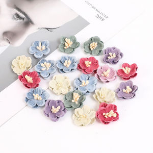 5/10Pcs Artificial Flowers Heads Daisy 2cm Fake Flowers For Home Decor Wedding Decoration DIY Craft Garlands Gifts Accessories