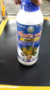 หวีทอง ฟิโพรนิล ขนาด 1 ลิตร ฟิโพรนิล 5% SC มอร์เก็น สูตรเย็น ผ่าดอกได้ กำจัดหนอน มด ปลวกตายยกรัง แมลงใต้ดิน หนอนกระทู้ข้าวโพด เพลี้ยแป้ง ด้วง