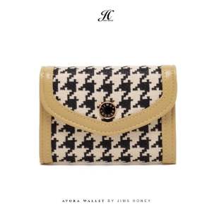 JIMS HONEY AVORA WALLET DOMPET WANITA DOMPET SIMPLE MOTIF KOTAK KOTAK ORIGINAL STORE