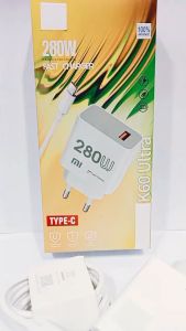 Charger REDM1 K60 ULTRA 280W Fast Charger Support Fast Charging