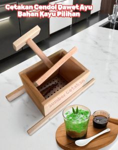 Cetakan Cendol Dawet Ayu Bahan Kayu Pilihan Food Grade/Cetakan Cendol Murah