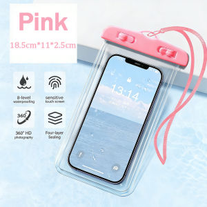 Pro Waterproof Phone case Waterproof Swim Bag universal Phone Bag Cover IPX8 Waterproof Diving pouch