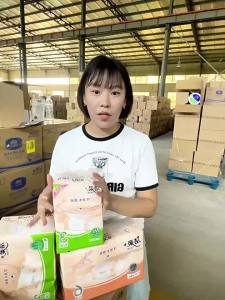 Tisu Tarik Jierou  M Kod 120 Serbet Tisu Kebersihan Air Basah untuk Bayi Pam Tisu Muka Borong Isi Rumah