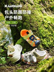 X. Wawa Summer New Childrens Shoes Baby Boy Sandals Non Slip Anti-Kick Toddler Shoes Girls Shoes Coolname Sneaker