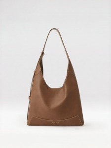 VANESSA HOGAN | Large Capacity Commuter Leather Hobo Bag