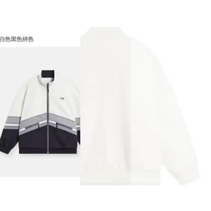 Li-Ning | Spring Autumn Stylish Colorblock American Loose Versatile Sporty Casual Jacket