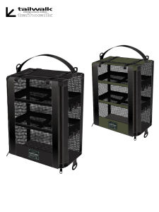Dinggelvxing | Portable Fishing Gear Storage Mesh Rack
