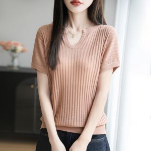 YUEXINYIRONG | Breathable Cooling Elegant Fashion Flutter Sleeve T-shirt