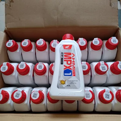Oli Mpx1 OIL Mesin MPX 1 AHM Honda 10W-30 1 dus Karton Isi 800ml x 24 Botol Perdus