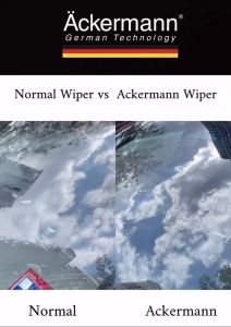 Ackermann Wiper Germany technology Retro Flat Wipers AMU1