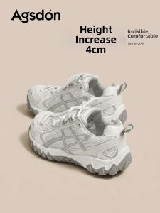 Agsdon | Thick-soled Daddy Shoes Breathable Lightweight Sporty Casual Shoes