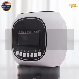 Digital Clock Password Needle Print Punch Card Time Attendance Machine Mesin Kehadiran Masa Kad Tebuk Jam digital