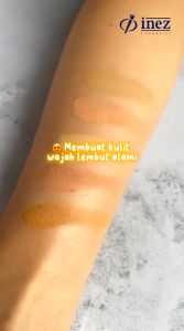 Refill Bedak Gold Lustrous Pressed Powder Bedak Padat Inez 900 TERMURAH