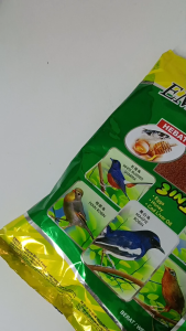 EMAS 10 Bird Feed 3in1 for Murai & Robin – Protein Rich with Worms (450g/500g)