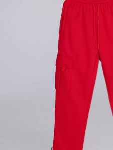 Mens Sweatpants Straight Fit Joggers for Sports and Streetwear Loose Oversized Drawstring Long Pants Men Multi-pocket Pants